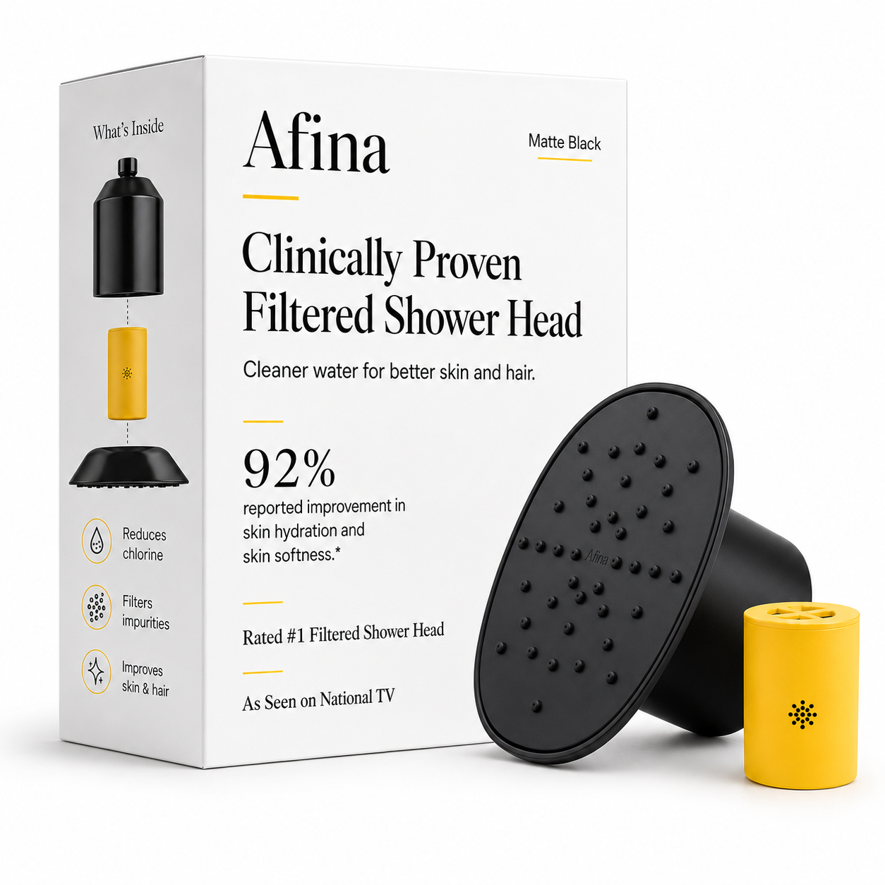 Afina Filtered Shower Head