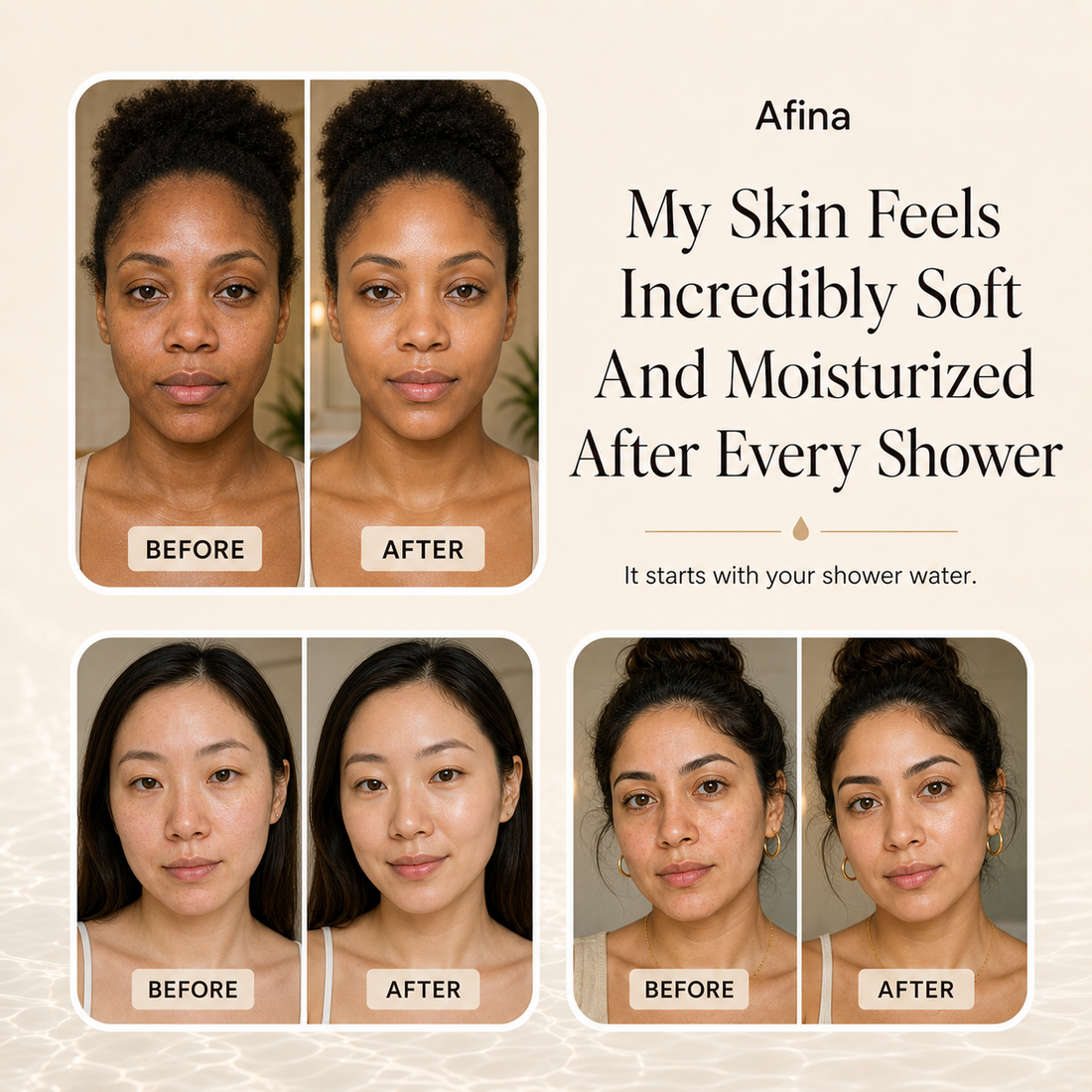Afina Filtered Shower Head