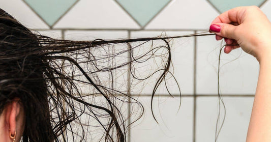 hair falling out in the shower