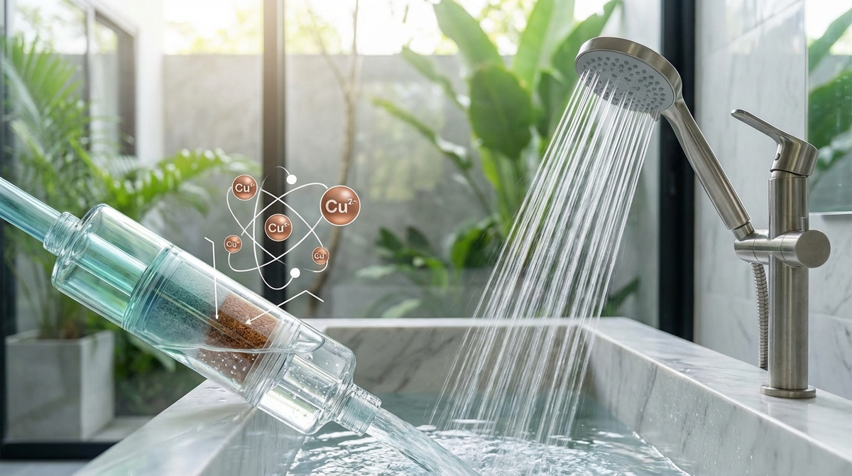 Copper in Shower Water: Health Effects & How to Remove It (2026)