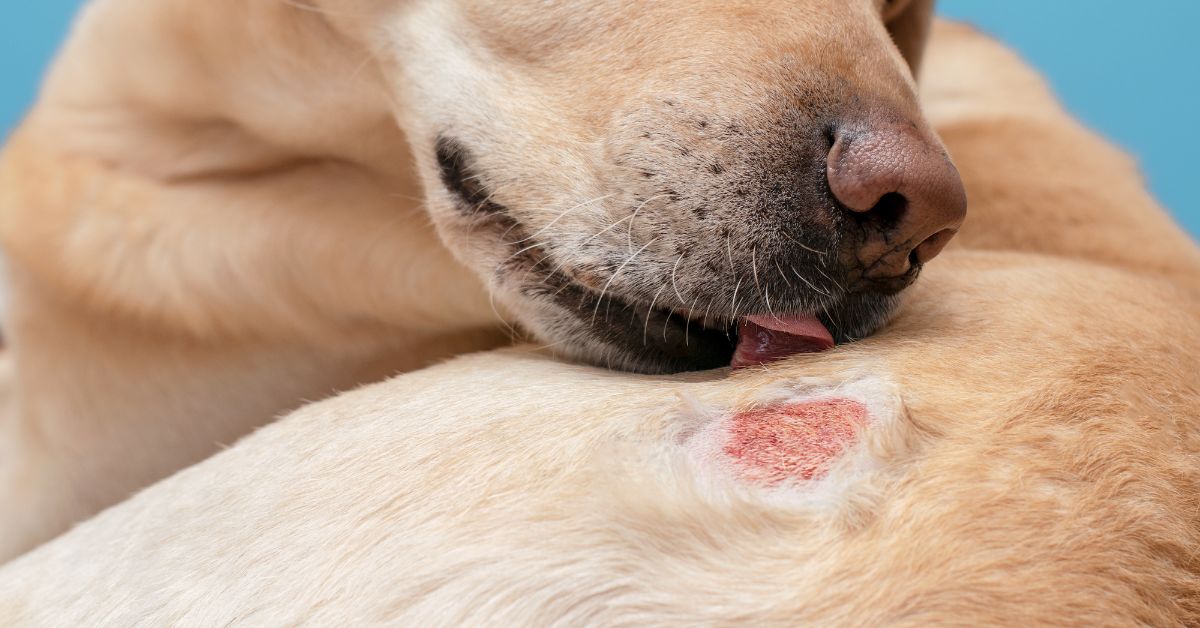 dogs skin dry itchy