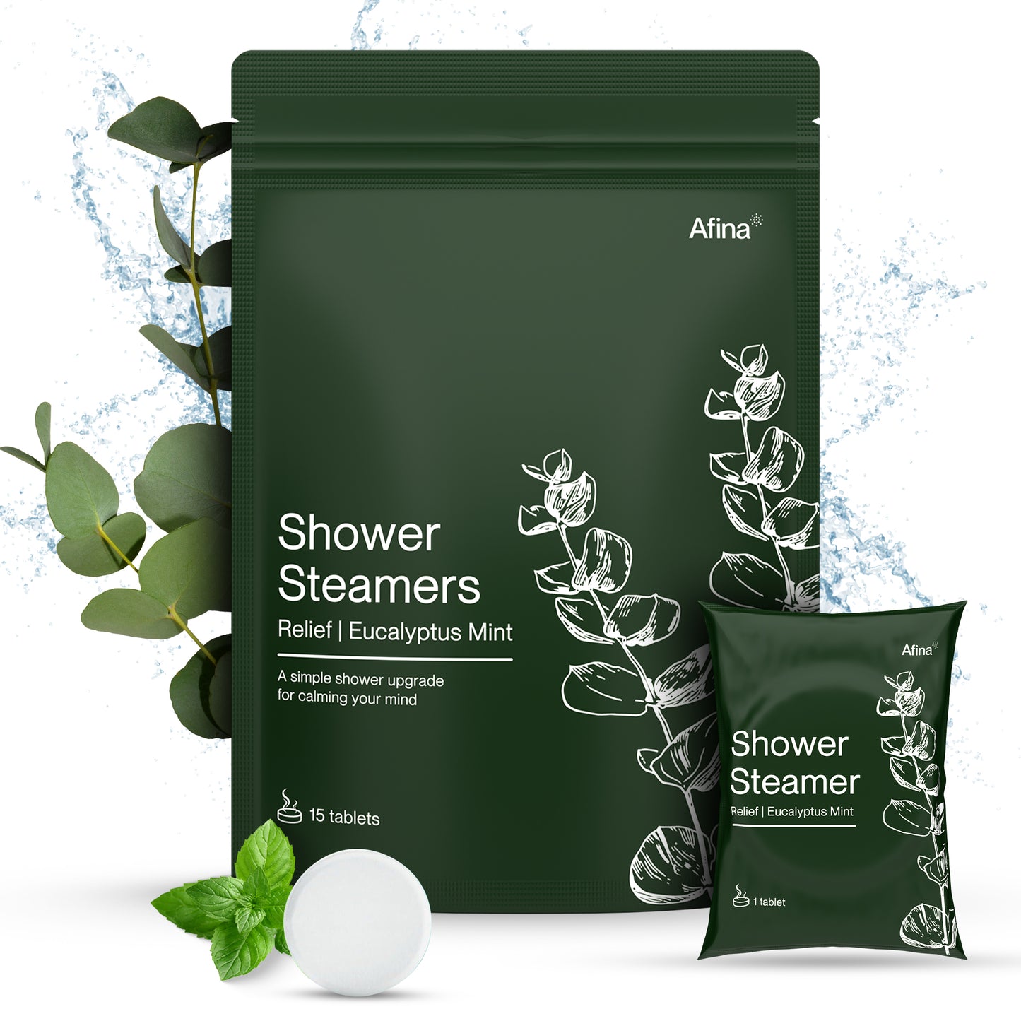 Afina Relief Shower Steamers