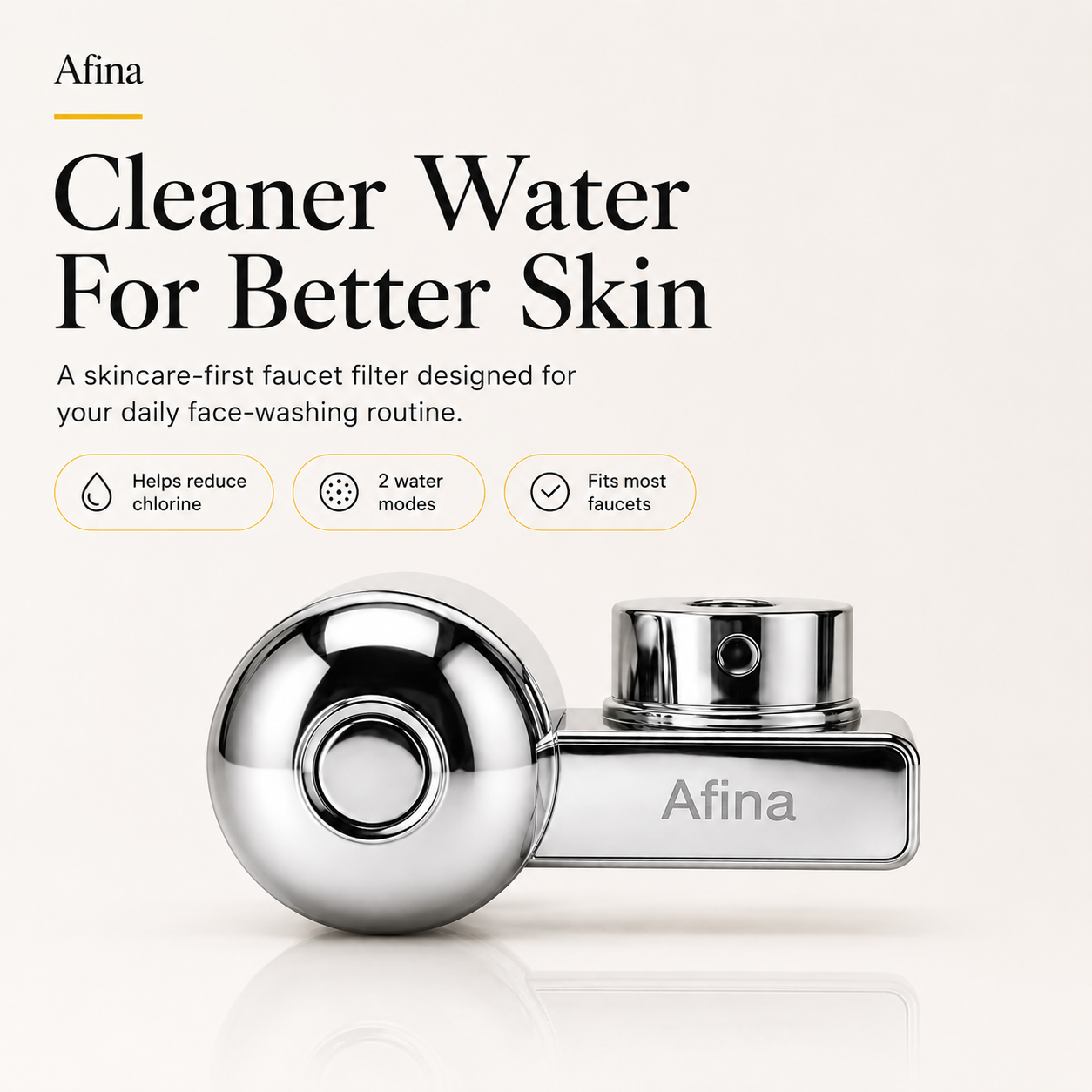 Afina Faucet Filter for Skincare