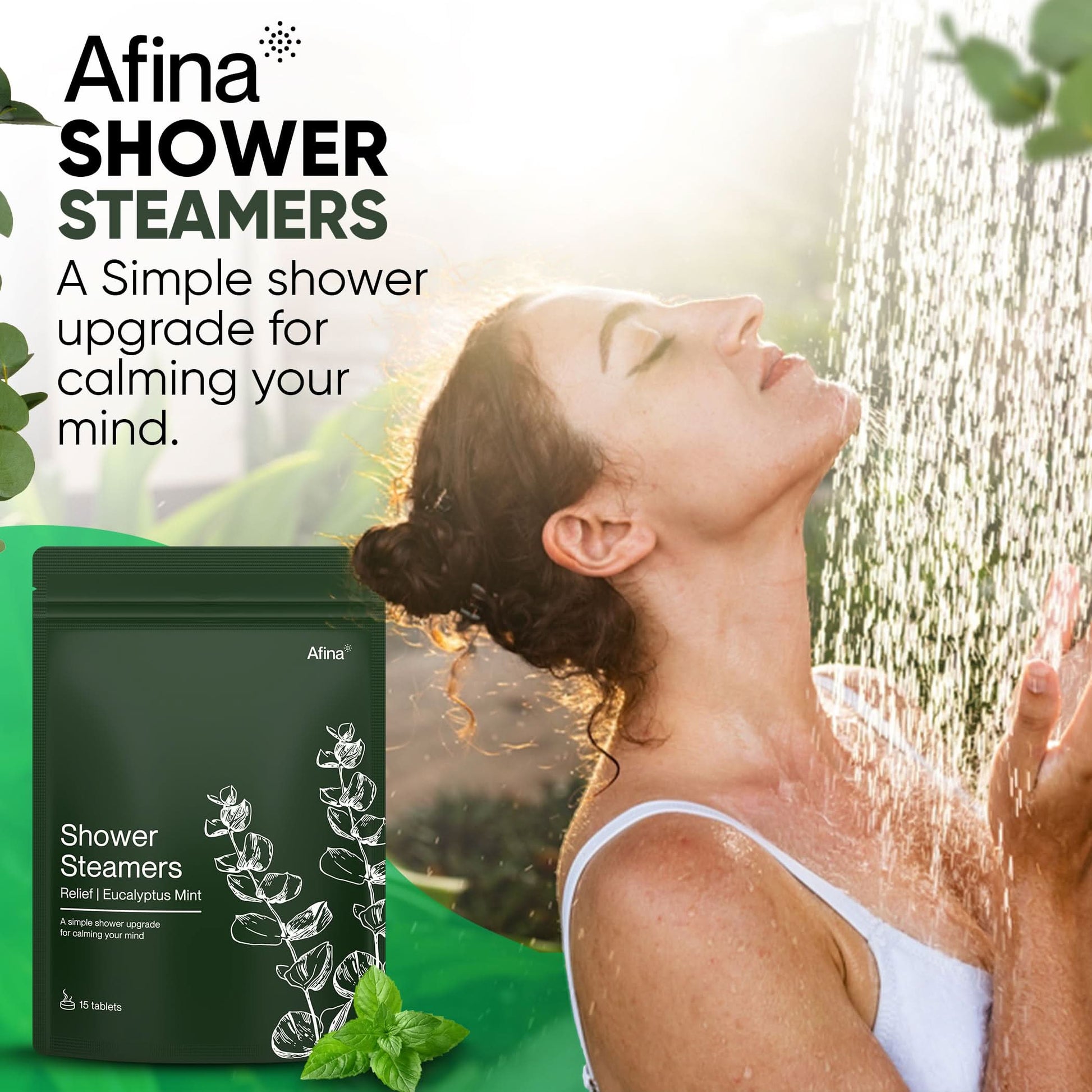 Afina shower steamers