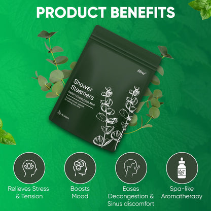 Afina shower steamers benefits