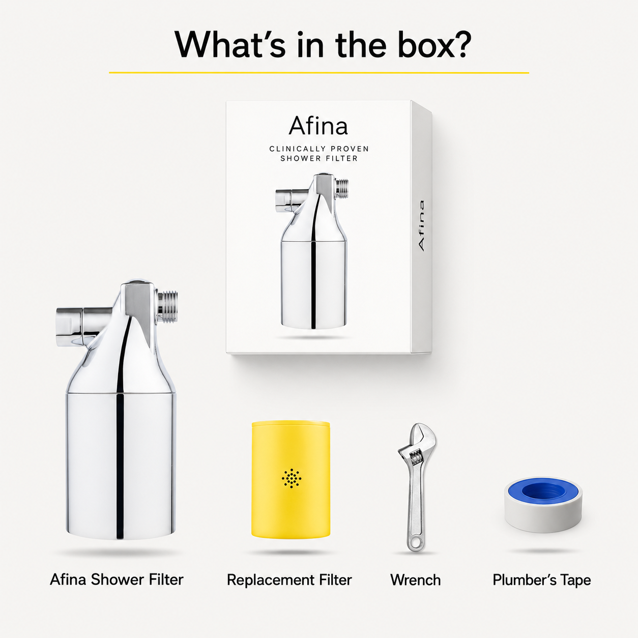 Afina Shower Filter
