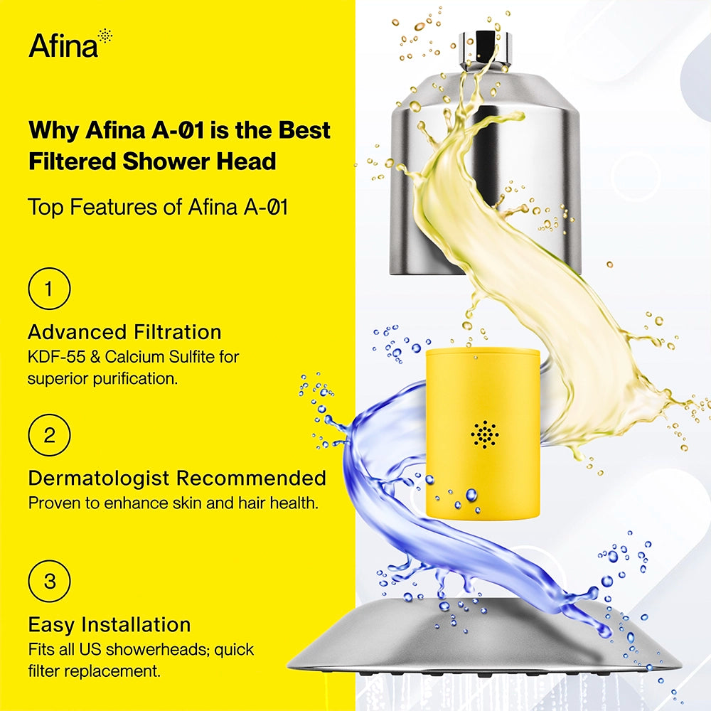 Why afina is the best filtered showerhead