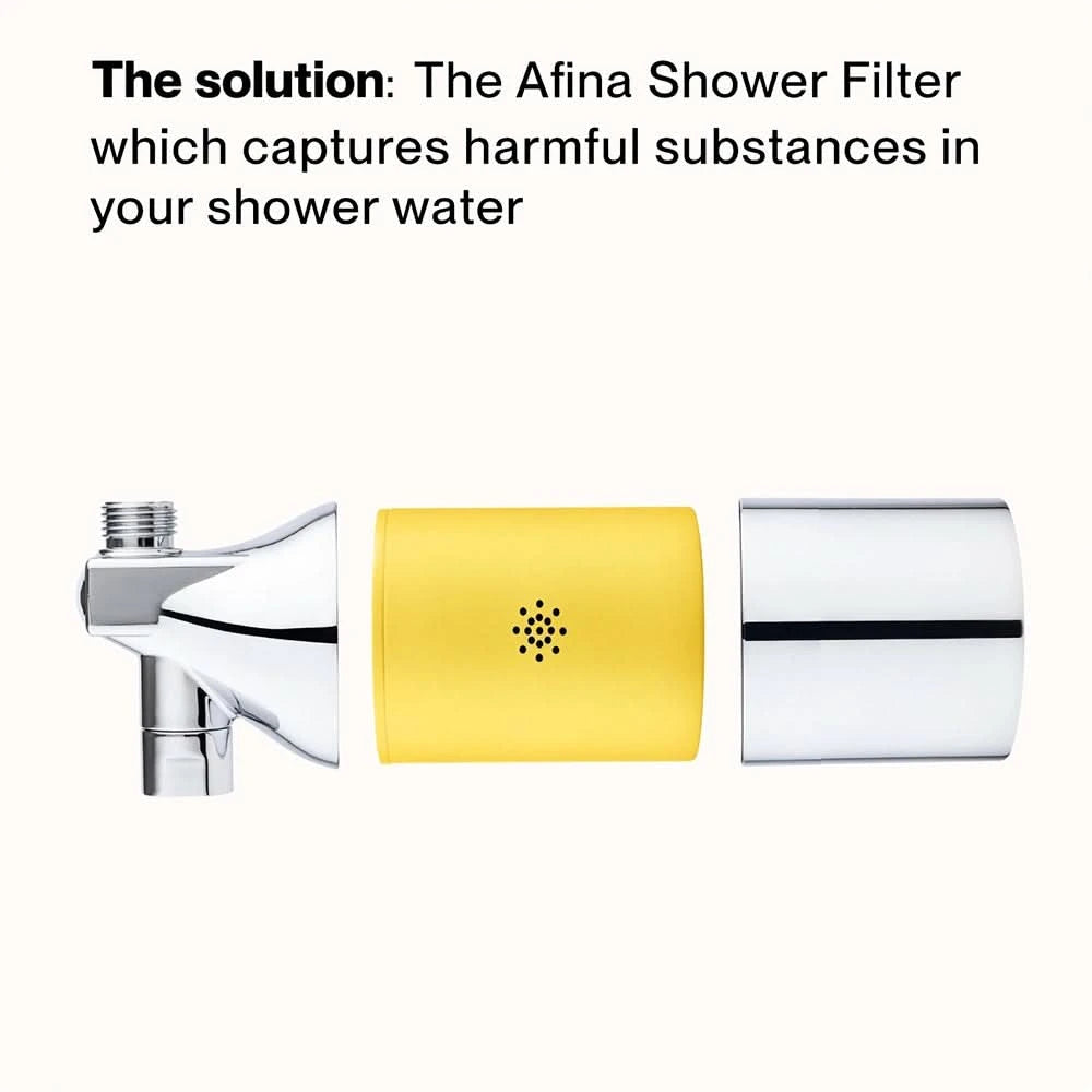 Afina Key High Output Shower Filter for Hard Water - Fits All Shower Heads – Afina