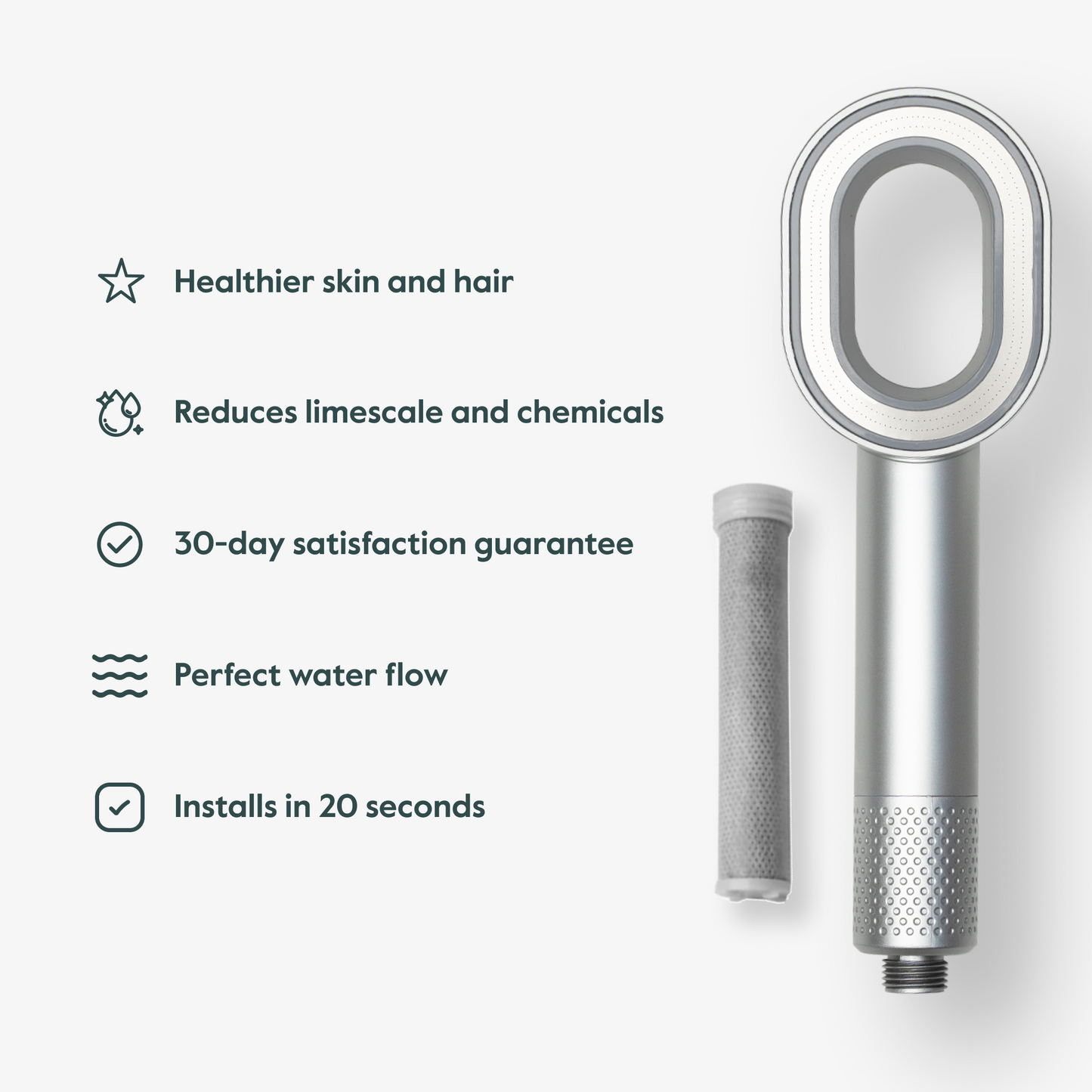 Afina Handbrause mit Filter