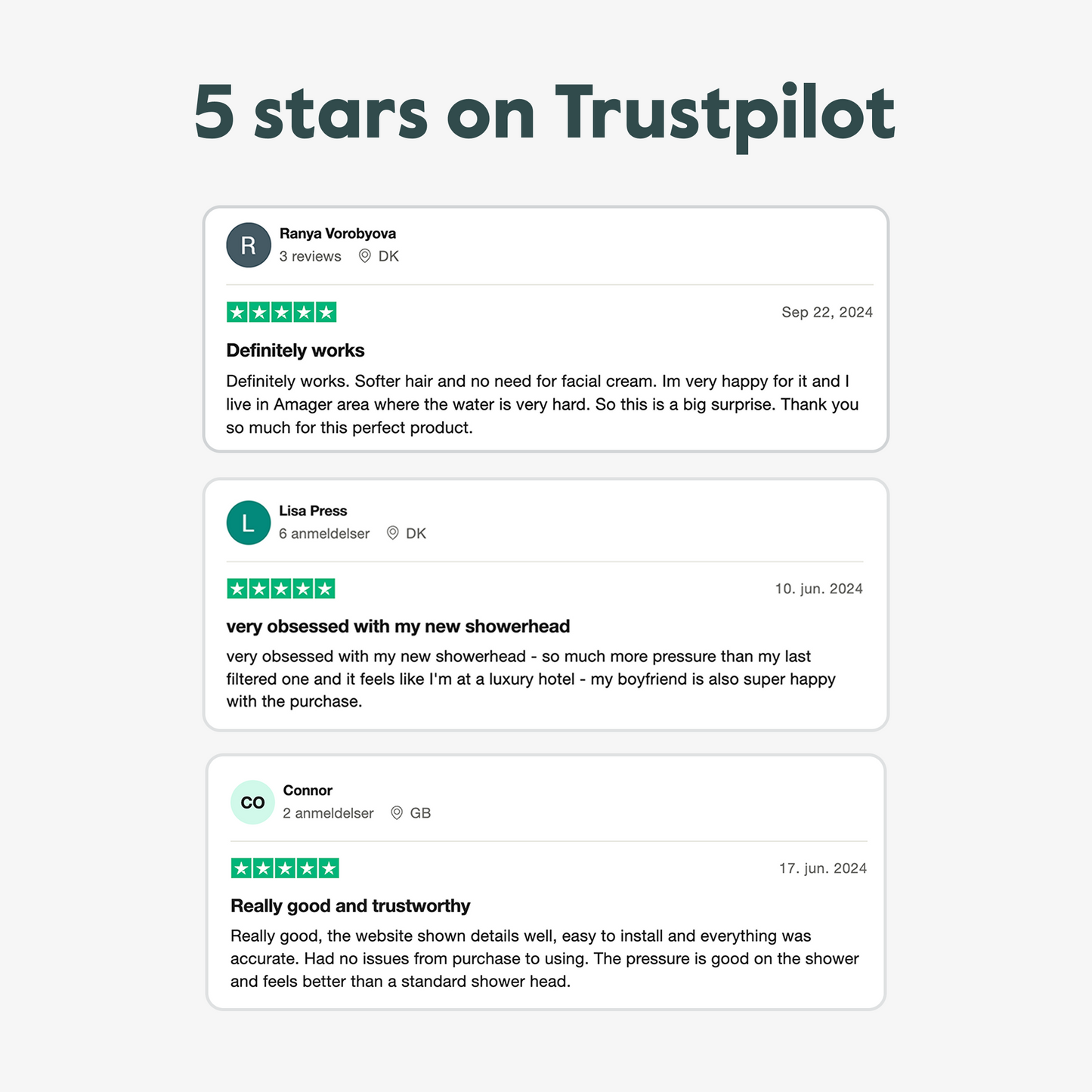 Afina Handbrause mit Filter