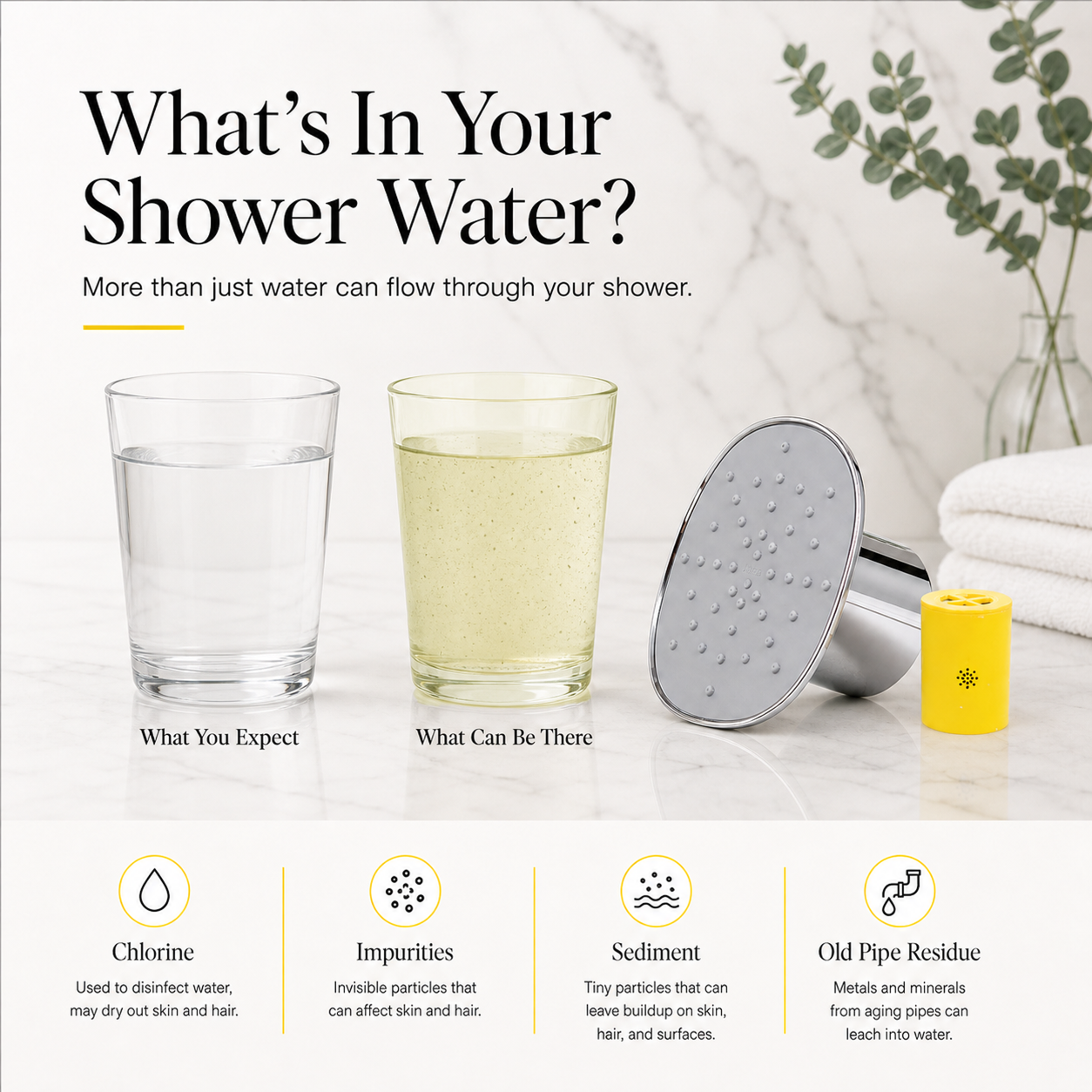 Afina Filtered Shower Head