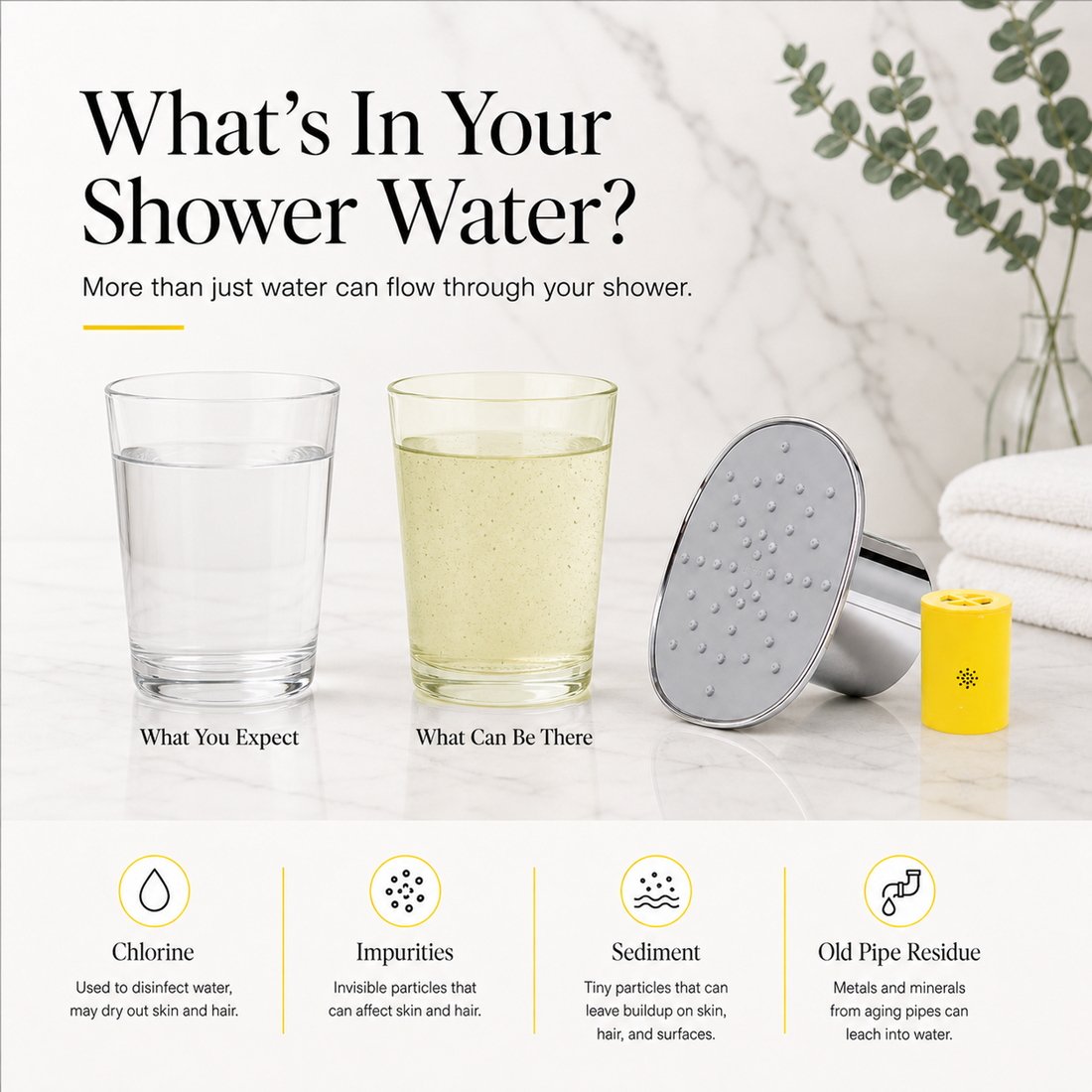 Afina Filtered Shower Head