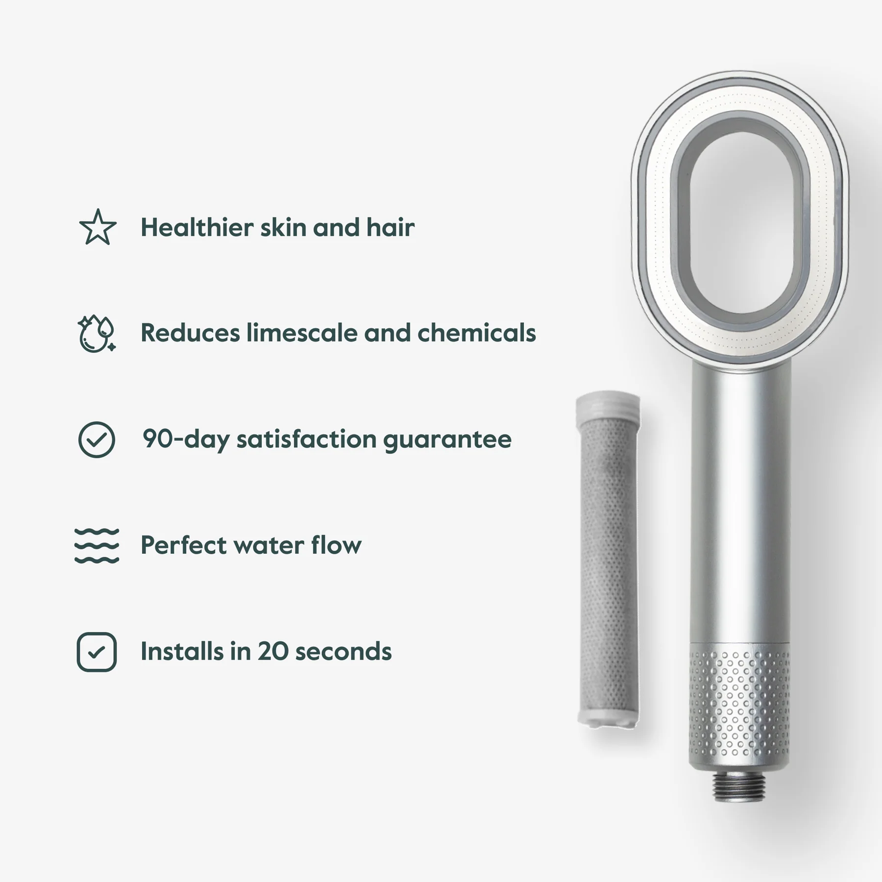 Afina Handheld Filtered Showerhead