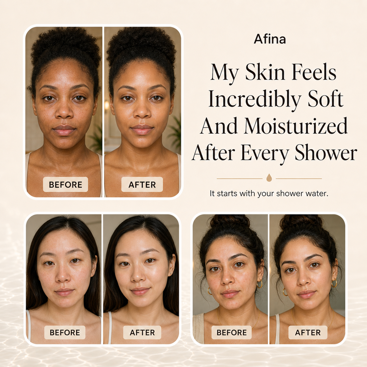 Afina Filtered Shower Head
