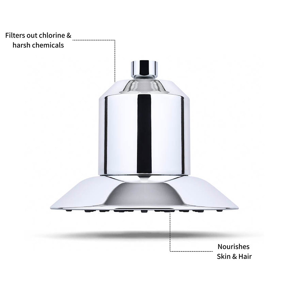 Afina filtered showerhead chrome