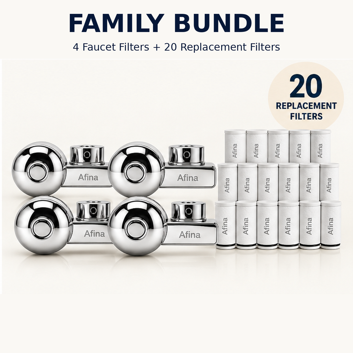 Afina Faucet Filter Yearly Bundle