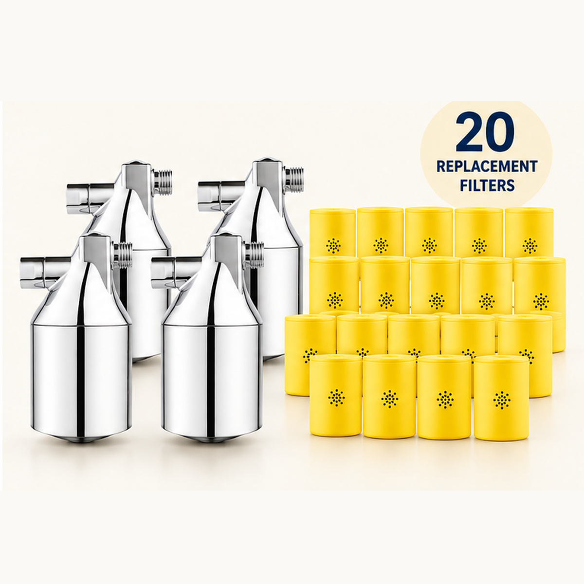 Afina Shower Filter Yearly Bundle