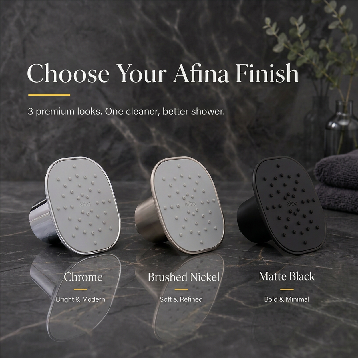 Afina Filtered Shower Head
