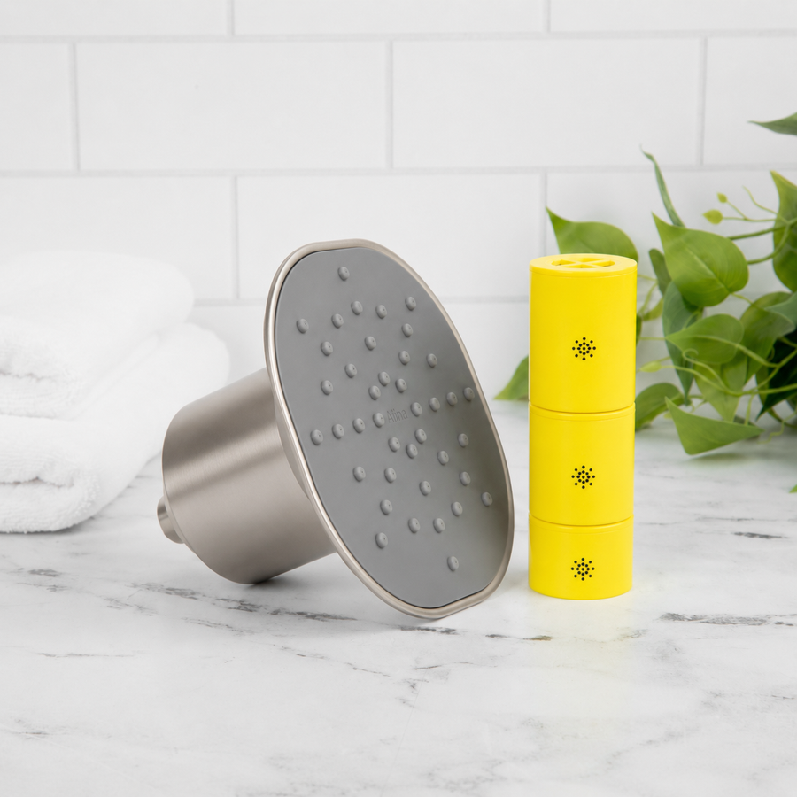 Afina Filtered Shower Head Yearly Bundle