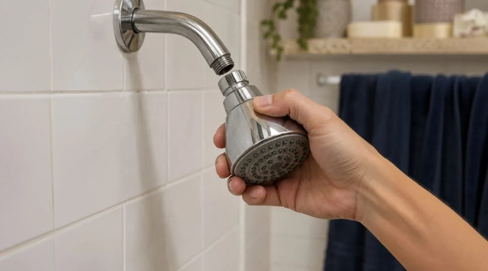 Remove Your Old Showerhead